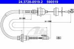 ATE 24.3728-0519.2 трос, управление сцеплением на PEUGEOT BOXER фургон (230L)