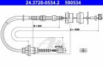 ATE 24.3728-0534.2 трос, управление сцеплением на FIAT DUCATO фургон (290)