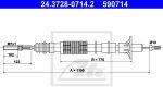 ATE 24.3728-0714.2 трос, управление сцеплением на OPEL OMEGA A (16_, 17_, 19_)