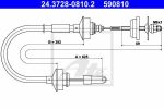 ATE 24.3728-0810.2 трос, управление сцеплением на PEUGEOT 309 II (3C, 3A)
