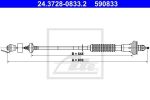 ATE 24.3728-0833.2 трос, управление сцеплением на PEUGEOT 206 SW (2E/K)
