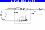 ATE 24.3728-1018.2 трос, управление сцеплением на RENAULT MEGANE I (BA0/1_)