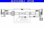 ATE 24.5112-0356.3 тормозной шланг на FIAT PANDA VAN (312_, 312)