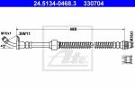 ATE 24.5134-0468.3 тормозной шланг на NISSAN INTERSTAR c бортовой платформой/ходовая часть