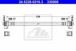 ATE 24.5228-0216.3 тормозной шланг на FIAT GRANDE PUNTO (199)