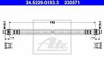 ATE 24.5229-0193.3 тормозной шланг на NISSAN KUBISTAR (X76)