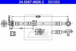 ATE 24.5267-0626.3 тормозной шланг на RENAULT KOLEOS (HY_)