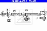 ATE 24.5283-0470.3 тормозной шланг на NISSAN ALMERA I (N15)