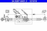 ATE 24.5287-0451.3 тормозной шланг на HONDA ACCORD VI (CG, CK)