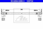 ATE 83.6204-0280.3 тормозной шланг на MERCEDES-BENZ S-CLASS (W126)