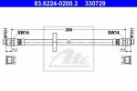 ATE 83.6224-0200.3 тормозной шланг на AUDI 80 (81, 85, B2)