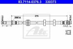 ATE 83.7114-0376.3 Шланг тормозной FORD (1071938)