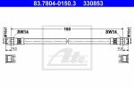 ATE 83.7804-0150.3 тормозной шланг на AUDI 80 (81, 85, B2)