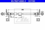 ATE 83.7827-0263.3 тормозной шланг на FORD FIESTA VI