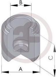 AUTOFREN SEINSA D025118 поршень, корпус скобы тормоза на TOYOTA LAND CRUISER (_J6_)
