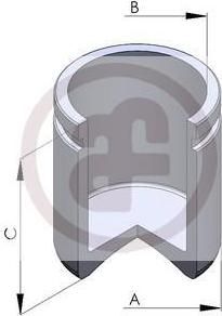 AUTOFREN SEINSA D025135 поршень, корпус скобы тормоза на FIAT PUNTO (176)