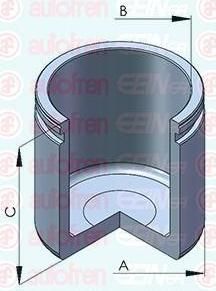 AUTOFREN SEINSA D025630 поршень, корпус скобы тормоза на IVECO DAILY III фургон/универсал