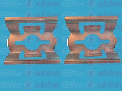 AUTOFREN SEINSA D42346A комплектующие, колодки дискового тормоза на IVECO DAILY III фургон/универсал