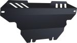 АвтоБРОНЯ Защита радиатора Ssang Yong Actyon II (07-12)/Actyon Sport (12-)/Nomad (13-) 1053061 (1053061)