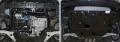 АВТОБРОНЯ Защита двигателя Hyundai i40 картер + КПП, V - 2,0 (2012-) + крепле (111.02342.1, 111.02342.1)