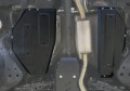 АвтоБРОНЯ Защита топливного бака Nissan Qashqai (14-)/X-Trail (15-) 111041491 (111041491)