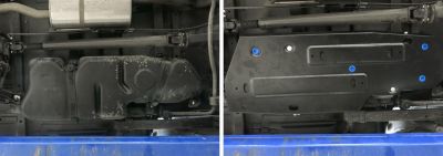 Автоброня 222.06322.1 222.06322.1 Защита топливного бака, UAZ Patriot 2016-, V - все