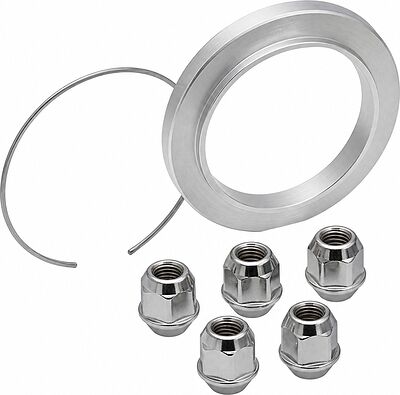 Монтажный комплект BBS 0931364: 5 гаек M14x1,5, кольцо 82/67 мм и стопор