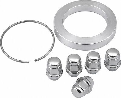 Монтажный комплект BBS 10010113 для Lexus: 5 закрытых гаек M14x1,5, кольцо 82/60,1 мм и стопор