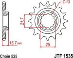 BIKE ALERT Звезда цепного привода (JTF 1535 15)