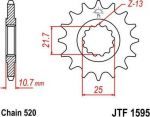 BIKE ALERT Звезда цепного привода (JTF 1595.16)