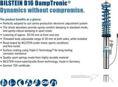 Bilstein Bil_027507 комплект ходовой части, пружины / амортизаторы на 4 Gran Coupe (F36)