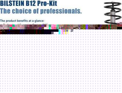 Bilstein Bil_029894 комплект ходовой части, пружины / амортизаторы на MERCEDES-BENZ C-CLASS (W205)