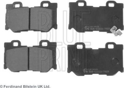 Blue Print ADN142149 комплект тормозных колодок, дисковый тормоз на INFINITI M (Y51)