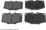 Blue Print ADT34208 комплект тормозных колодок, дисковый тормоз на TOYOTA LAND CRUISER (_J6_)
