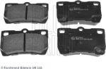BLUE PRINT Комплект тормозных колодок, диско (ADT342156)