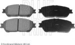 Blue Print ADT342164 комплект тормозных колодок, дисковый тормоз на TOYOTA PREVIA (MCR3_, ACR3_, CLR3_)
