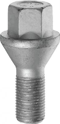 Bimecc B0046-007 колёсный болт M16×1,5×29, 64 мм, CH21, конус 60°, цинк