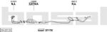 Bosal 034.227.50 система выпуска ог на FORD FIESTA II (FBD)