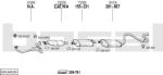 Bosal 034.640.84 система выпуска ог на FORD TRANSIT c бортовой платформой/ходовая часть (E_ _)