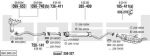 Bosal 060.985.20 система выпуска ог на OPEL VECTRA B (36_)