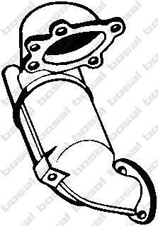 Bosal 090-163 катализатор на OPEL VIVARO фургон (F7) Bosal 090-163 катализатор на OPEL VIVARO фургон (F7)