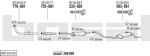 Bosal 090.234.60 система выпуска ог на VW POLO купе (86C, 80)