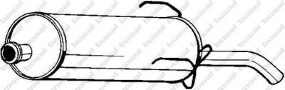 Bosal 190-807 глушитель выхлопных газов конечный на PEUGEOT 205 II (20A/C)
