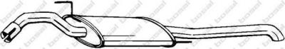 BOSAL Глушитель зад. часть VAG PASSAT III/IV 1,8L 93-97 (3A0253609L, 279-481)