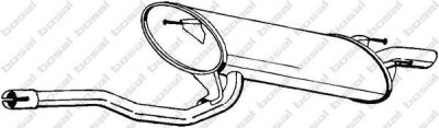 Bosal 280-209 глушитель выхлопных газов конечный на TOYOTA CARINA E седан (_T19_)