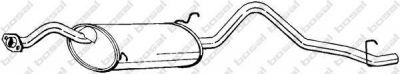 Bosal 284-709 глушитель выхлопных газов конечный на DAIHATSU FEROZA Hard Top (F300)