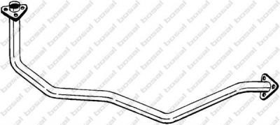 Bosal 884-159 труба выхлопного газа на TOYOTA LAND CRUISER (_J6_)