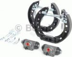Bosch 0 204 114 640 комплект тормозных колодок на NISSAN MICRA II (K11)