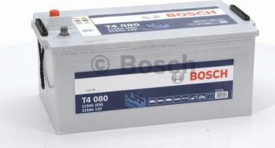 BOSCH Аккумулятор Bosch T4 12V 215Ah 1150A, шт (0092T40800)