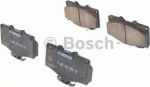 BOSCH Колодки тормозные TOYOTA LAND CRUISER 70/80/90/4 RUNNER 87- передние (572140, 0986424268)